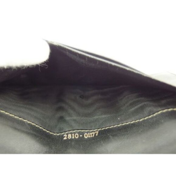 FENDI wallet pecan beige PVC ?~ leather Authentic Used - Picture 8 of 10